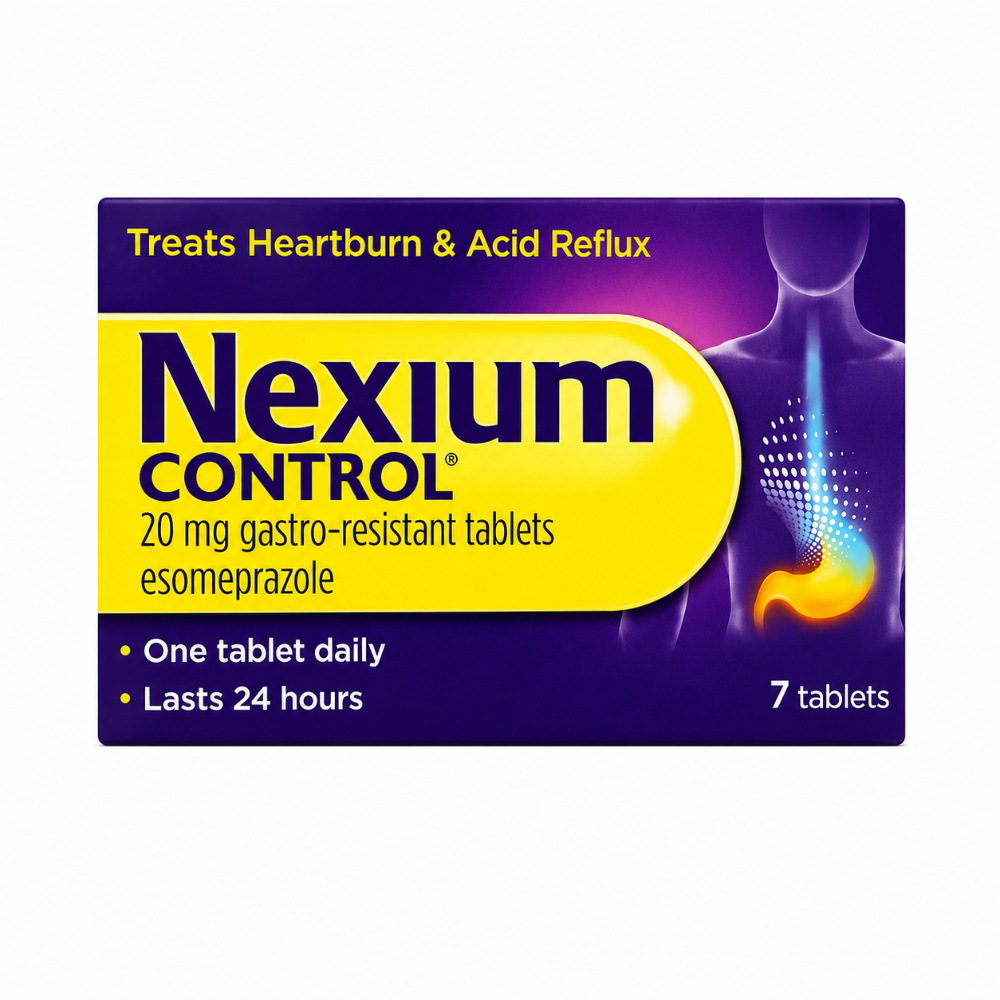 Nexium Control Esomeprazole 20mg Tablets - 7 Pack