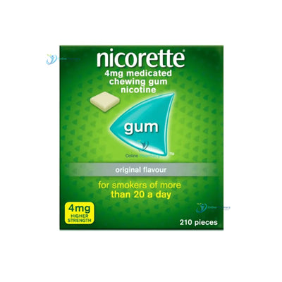 Nicorette 4mg Original Gum - 30 Pack / 210 Pack