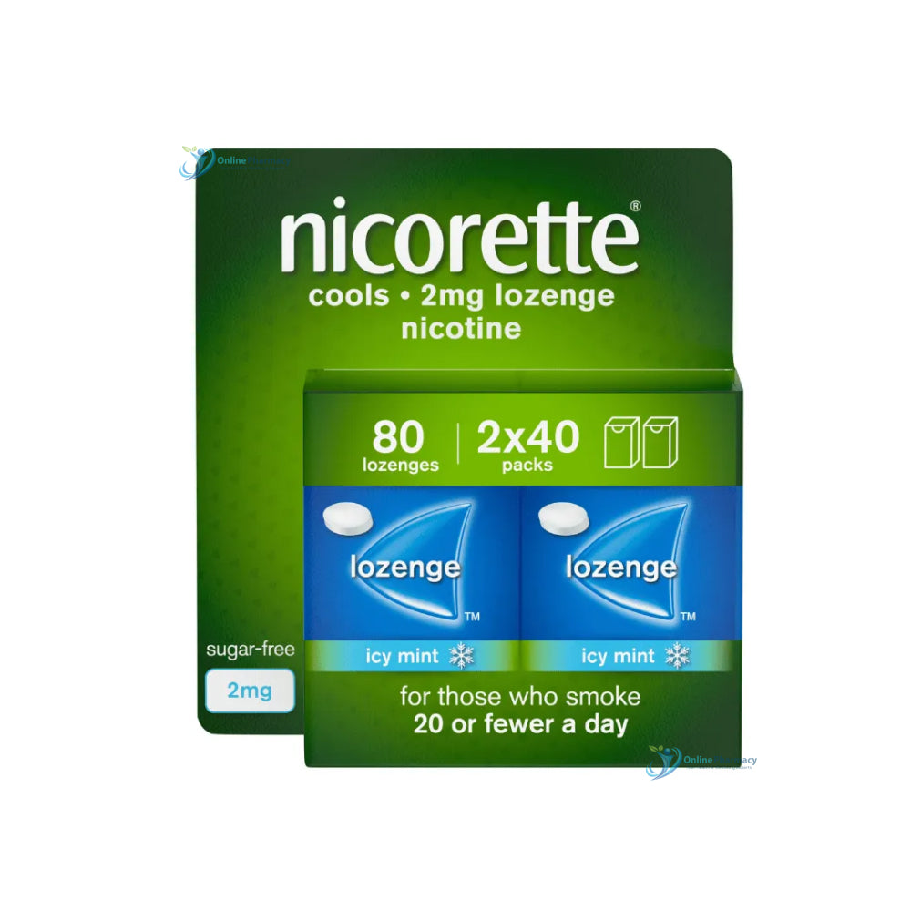 Nicorette Cools Lozenge 2mg - 20 or 80 Pack
