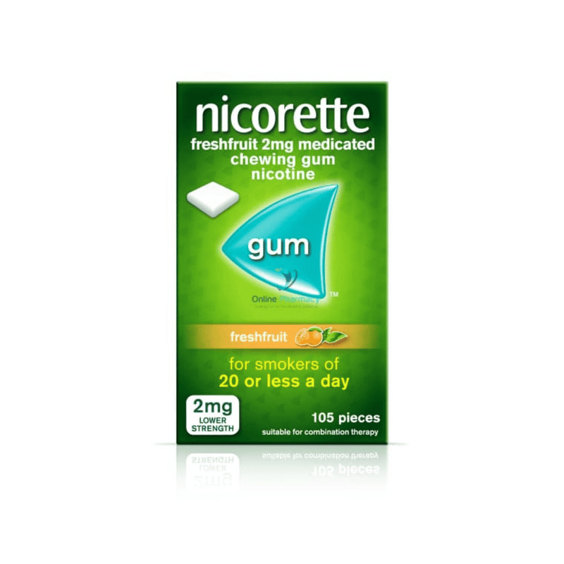 Nicorette Freshfruit Gum 2mg - 105 Pack
