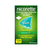 Nicorette Freshmint 4mg Gum - 30 or 105 Pack