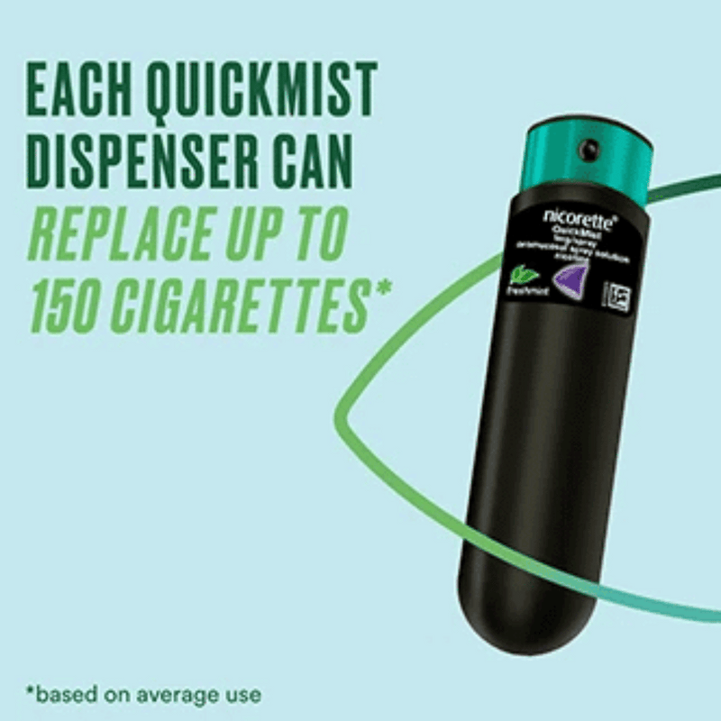 Nicorette QuickMist Freshmint 1mg/Spray - Single Pack