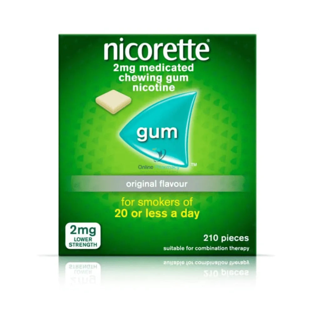 Nicorette 2mg Original Gum - 210 Pack