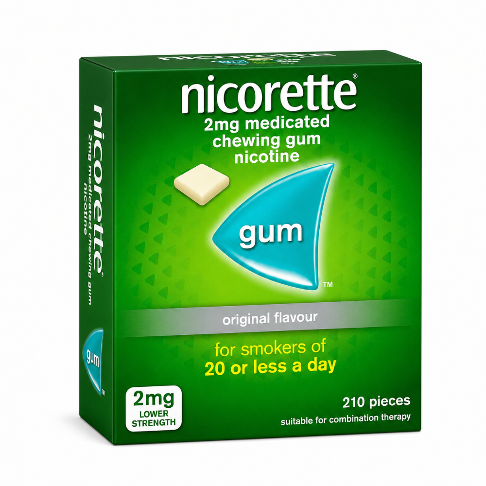 Nicorette 2mg Original Gum - 210 Pack
