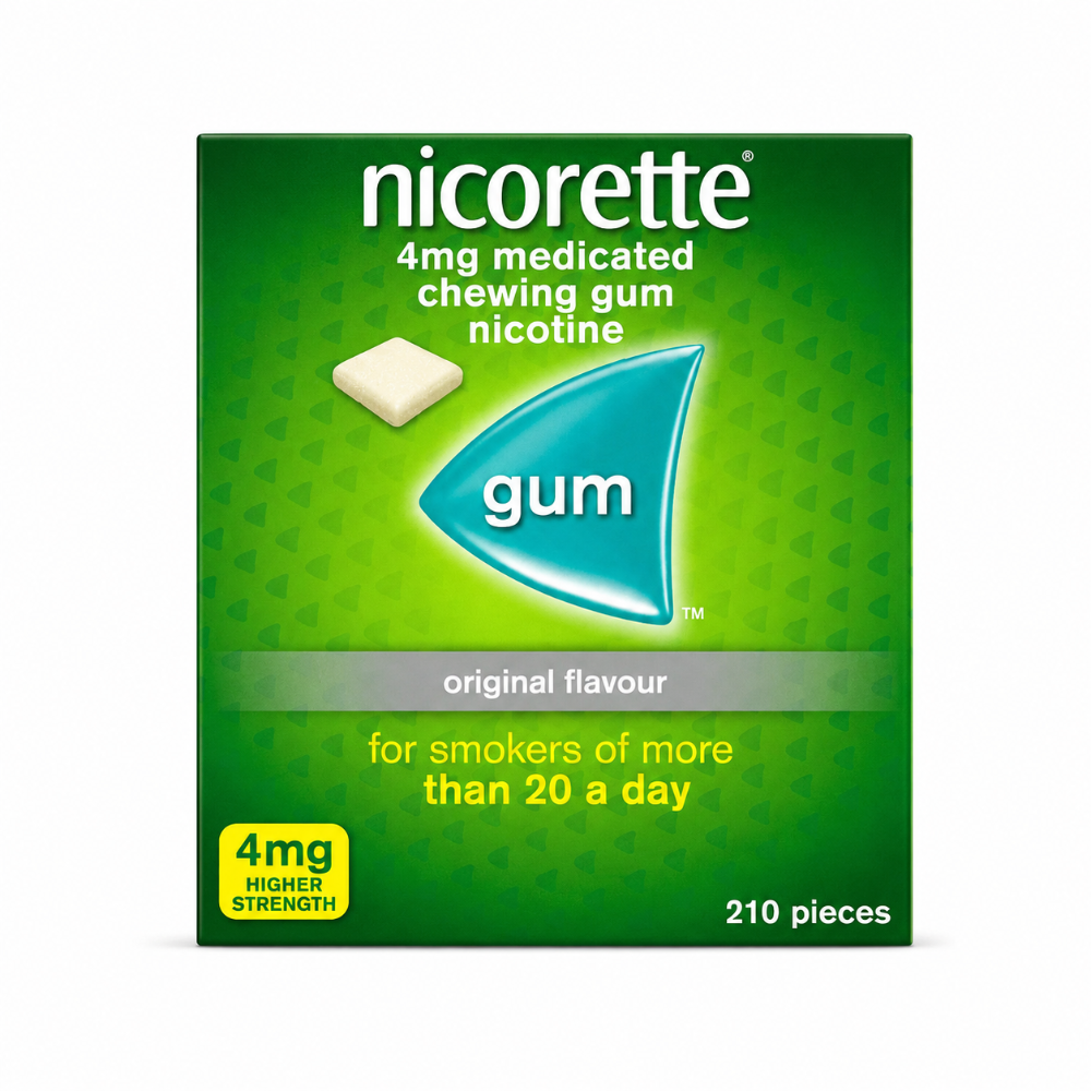 Nicorette 4mg Original Gum - 210 Pack