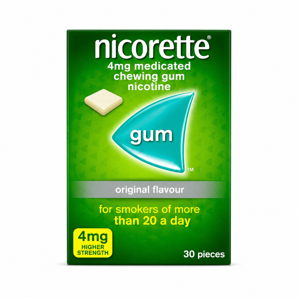 Nicorette 4mg Original Gum - 30 Pack