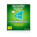 Nicorette 4mg Original Gum - 30 Pack / 210 Pack
