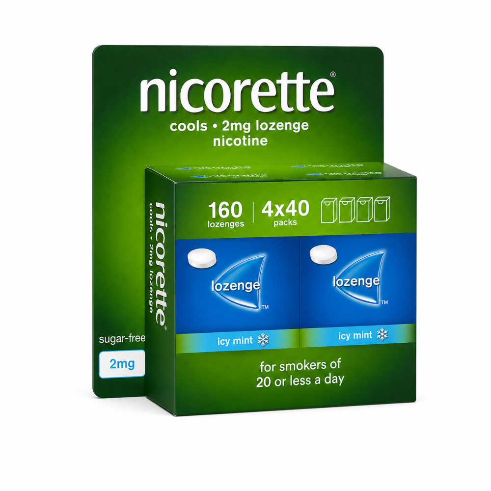 Nicorette Cools Lozenge 2mg - 160 Pack