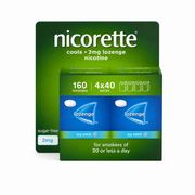 Nicorette Cools Lozenge 2mg - 160 Pack