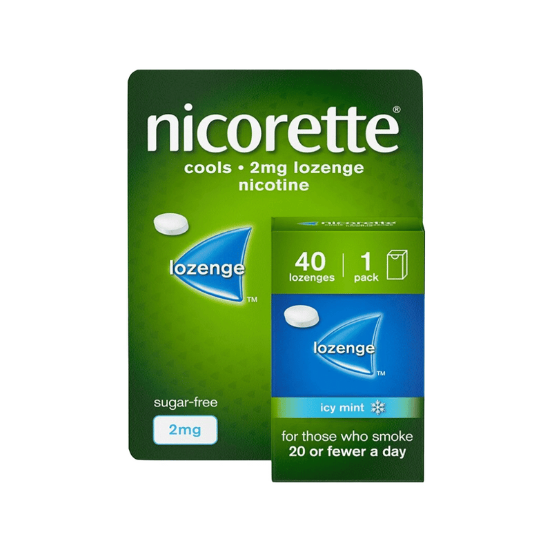 Nicorette Cools Lozenge 2mg - 20 or 80 Pack