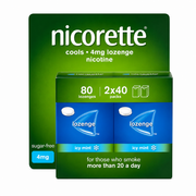Nicorette Cools Lozenge 4mg - 80 Pack