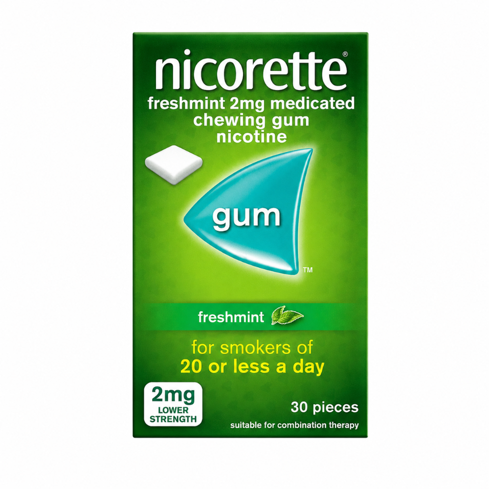 Nicorette Freshmint 2mg Gum - 30 