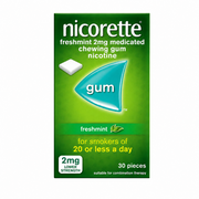 Nicorette Freshmint 2mg Gum - 30 