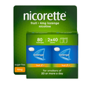 Nicorette Fruit Lozenge 4mg - 80 Pack