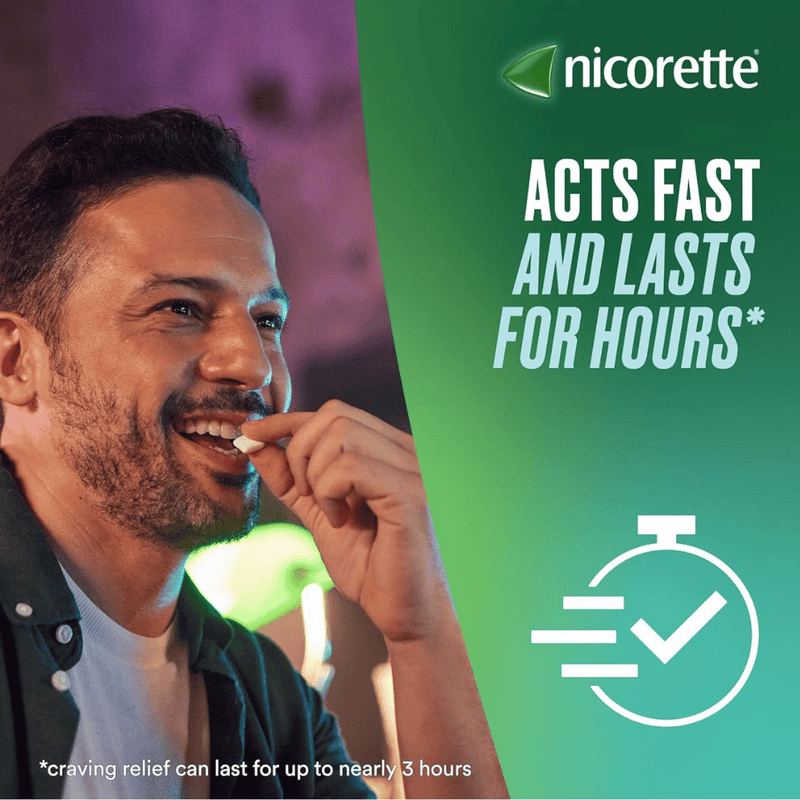 Nicorette Icy White Gum 4mg - 30/105Pack