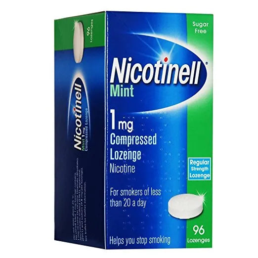 Nicotinell Lozenges Mint 1mg - 36/96/144 Pack