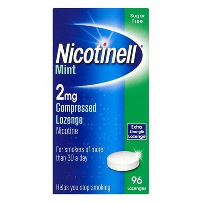 Nicotinell Lozenges Mint 2mg - 36/96/144 Pack