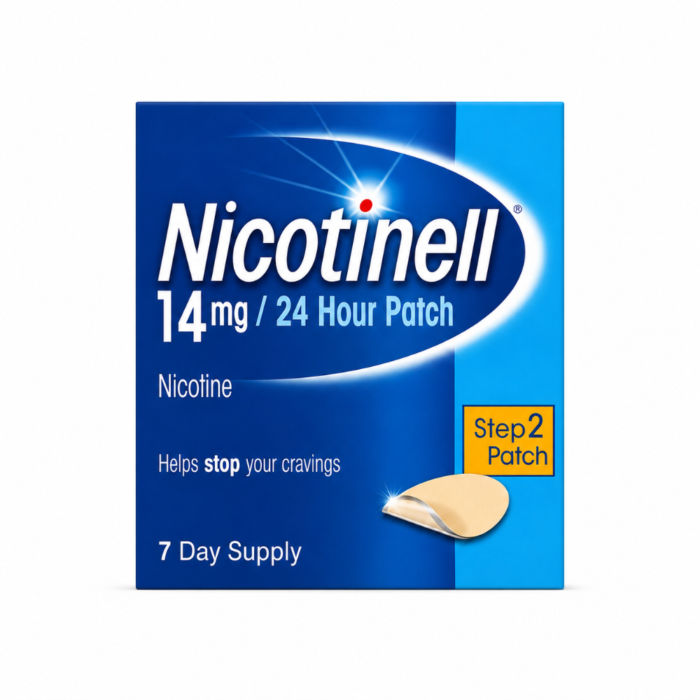 Nicotinell 14mg Step 2 Patch - 7 Pack