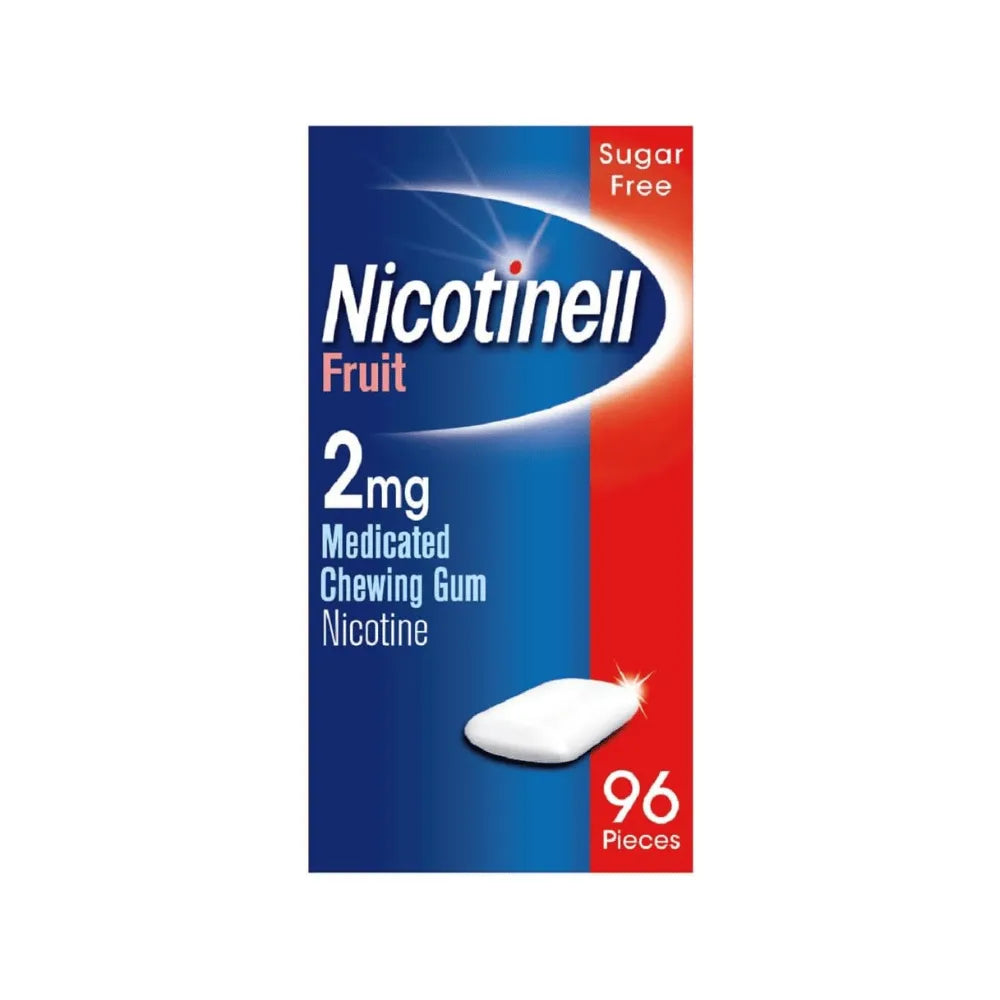 Nicotinell Fruit Gum 2mg - 96 Pack