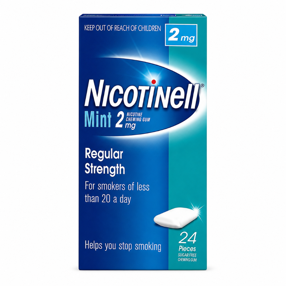 Nicotinell Gum Cool Mint 2mg - 24 Pack