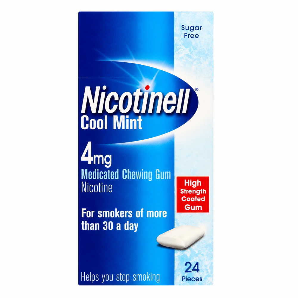 Nicotinell Gum Cool Mint 4mg - 24 Pack