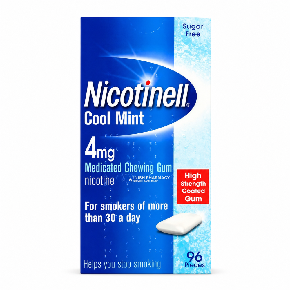 Nicotinell Gum Cool Mint 4mg - 96 Pack