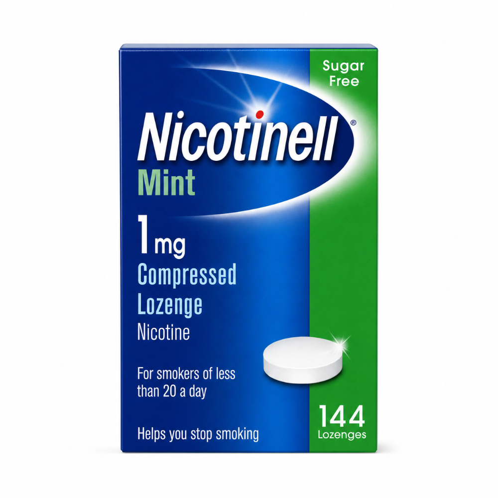 Nicotinell Lozenges Mint 1mg - 144 Pack
