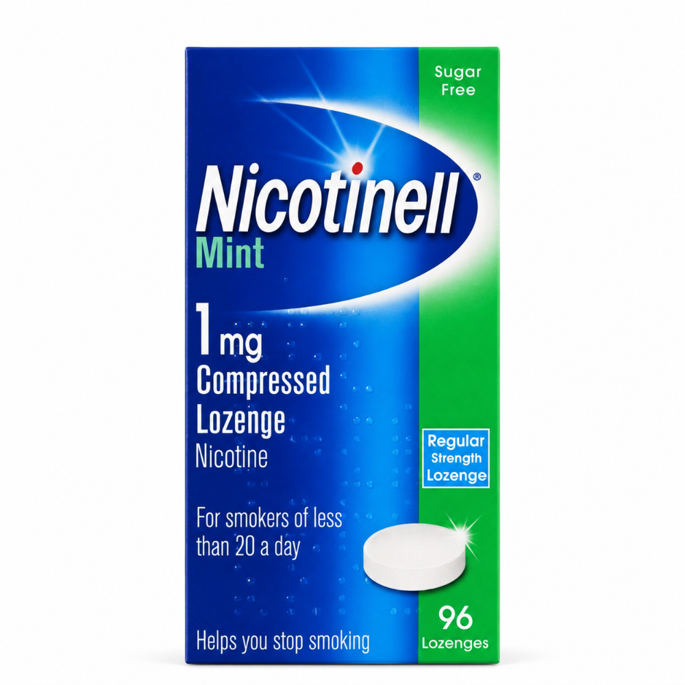 Nicotinell Lozenges Mint 1mg - 96 Pack