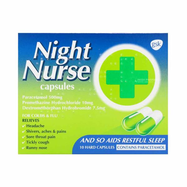 Night Nurse Capsules - 10 Pack