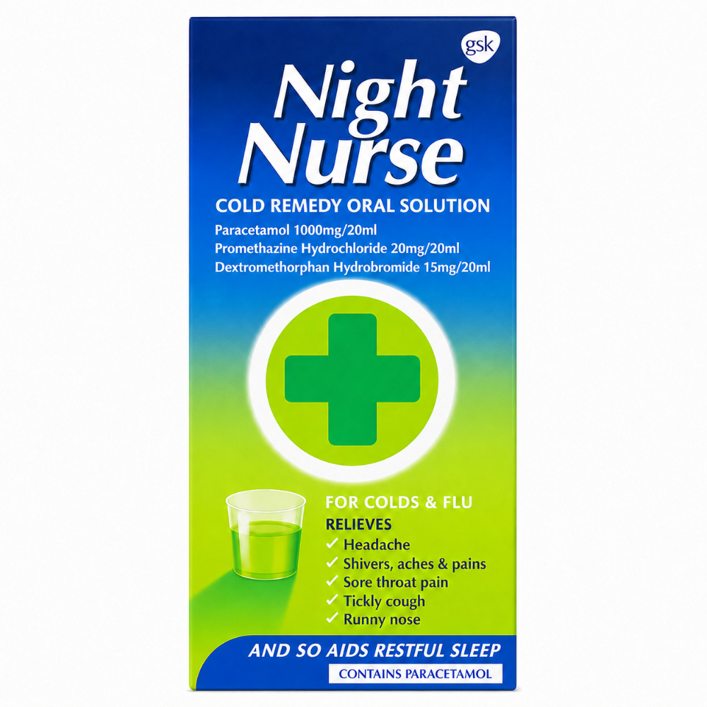 Night Nurse Cold & Flu Liquid - 160ml