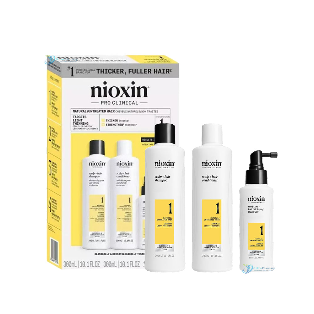 Nioxin Scalp + Hair Thickening System 1 Trial Kit