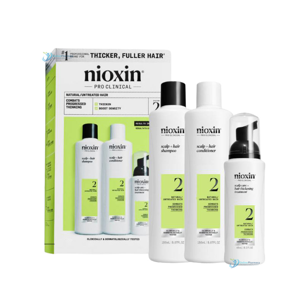 Nioxin Scalp + Hair Thickening System 2 Trial Kit