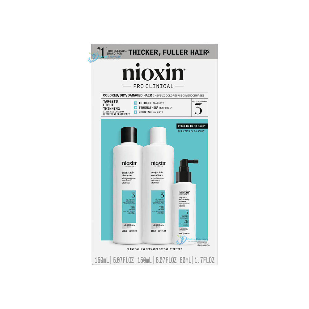Nioxin Scalp + Hair Thickening System 3 Trial Kit