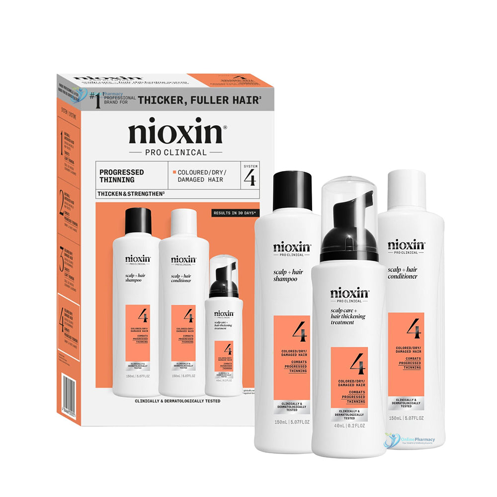 Nioxin Scalp + Hair Thickening System 4 Kit