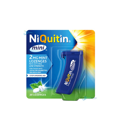 Niquitin Mini 2mg Mint Lozenges - 20 / 60 / 100 Pack