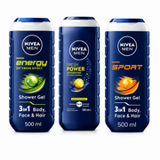 Nivea Men Energy, Sport & Fresh Power Bundle