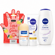 Nivea & Sanex Hand and Body Care Bundle
