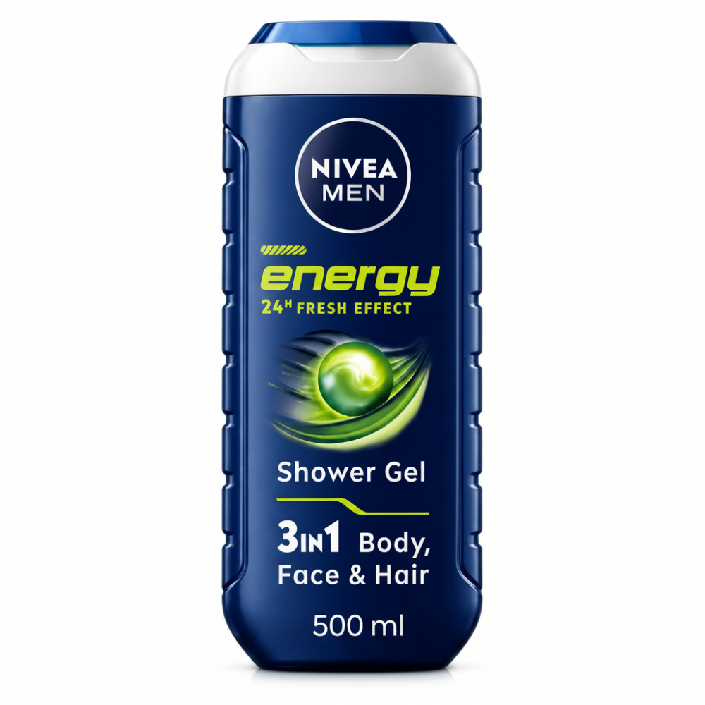Nivea Shower Men Energy - 500ml