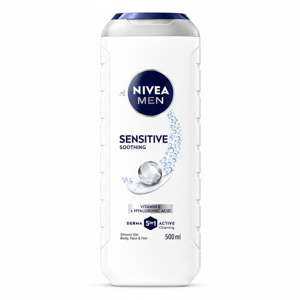 Nivea Shower Men Sensitive Gel - 500ml