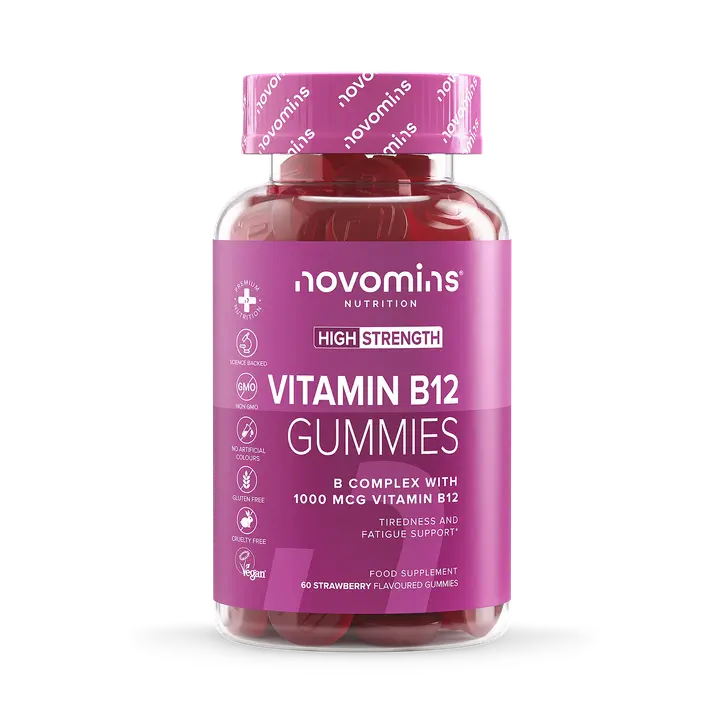 Novomins Vitamin B12 Gummies - 60 Pack