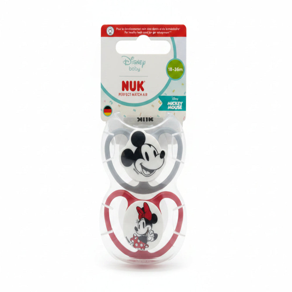 Nuk Air Disney 2pc - Mickey/Minnie Mouse ( 18-36 Months )