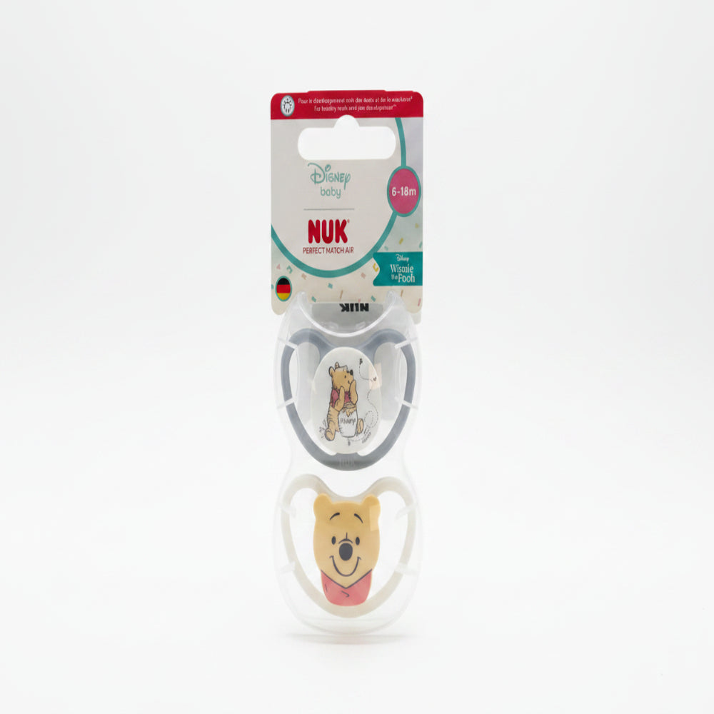 Nuk Air Disney 2pc - Winnie The Pooh ( 6-18 months)
