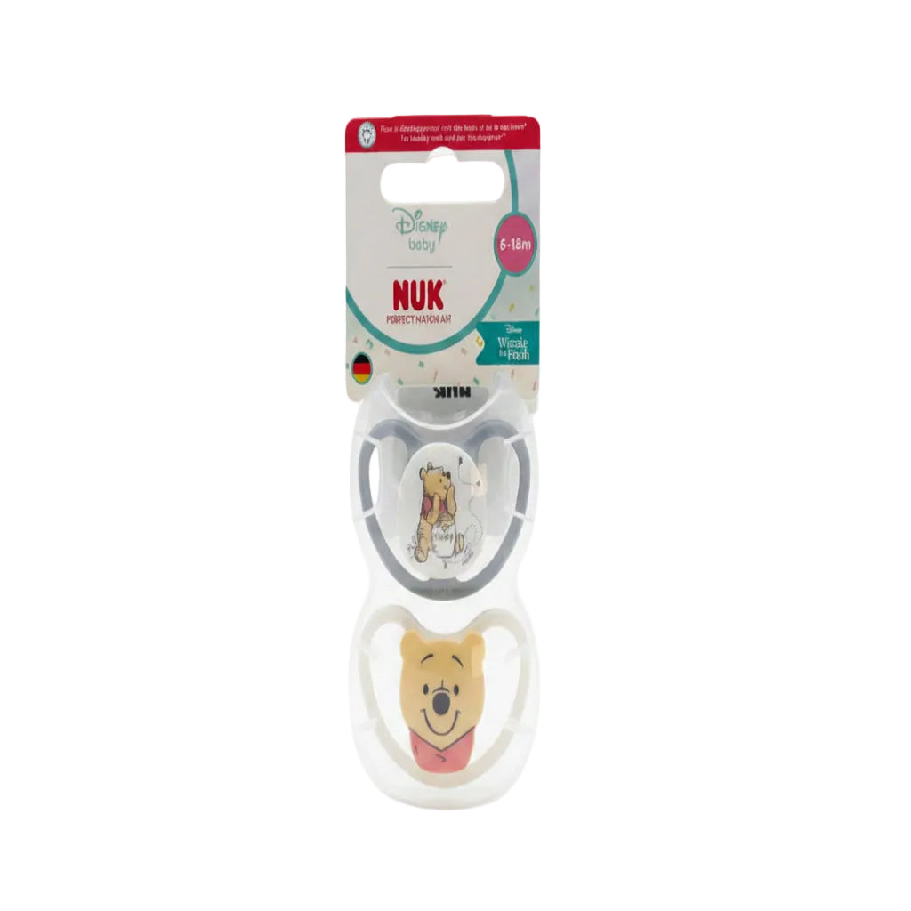 Nuk Air Disney 2pc - Winnie The Pooh ( 6-18 months)