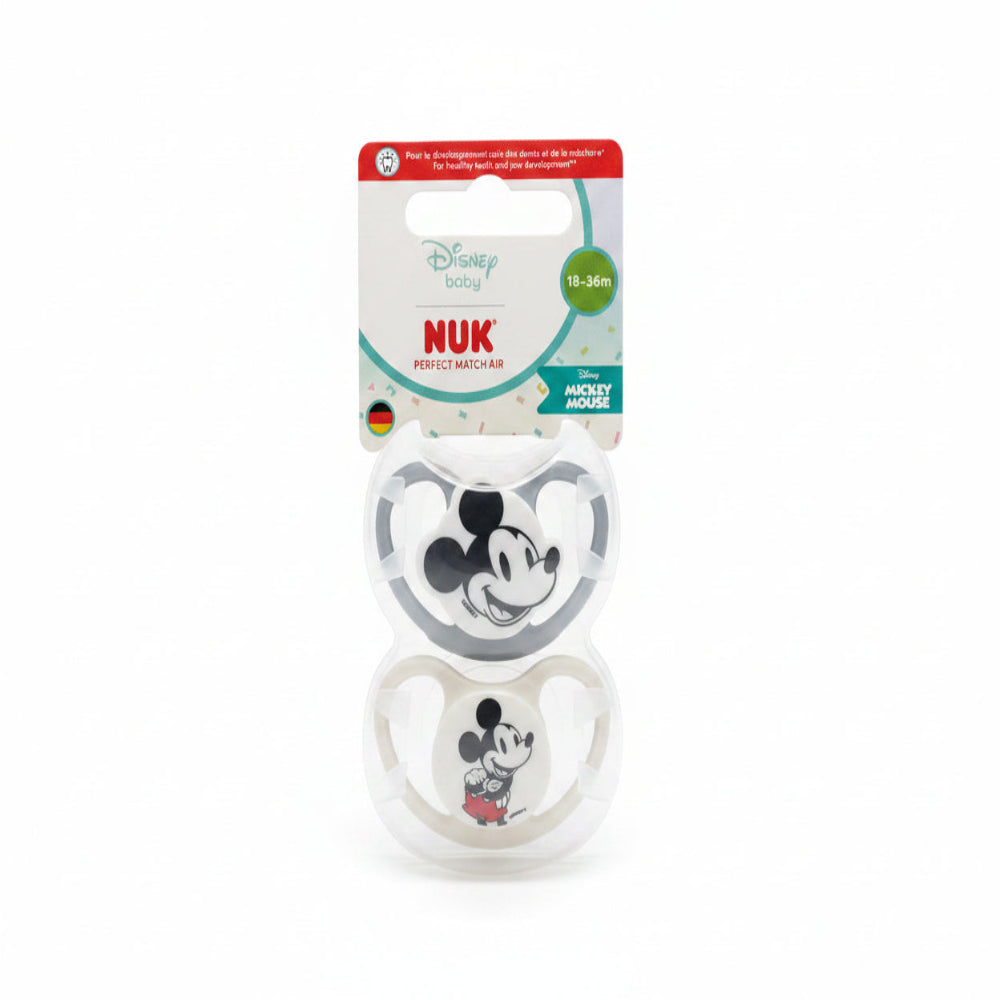 Nuk Air Disney 2pc White - Mickey Mouse ( 18-36 Months )
