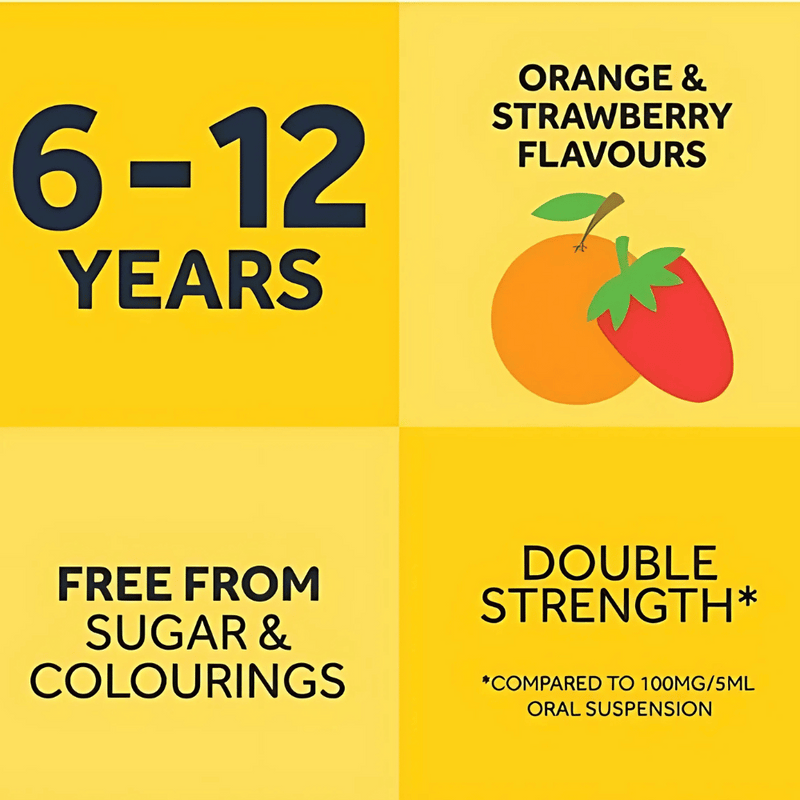 Nurofen For Children Six Plus Orange - 100/200ml