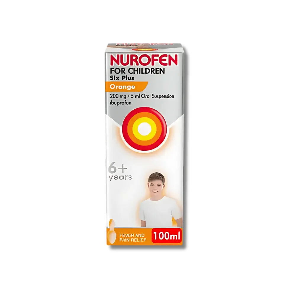 Nurofen For Children Six Plus Orange - 100/200ml