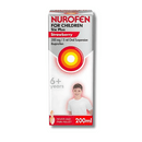 Nurofen For Children Six Plus Strawberry - 200ml