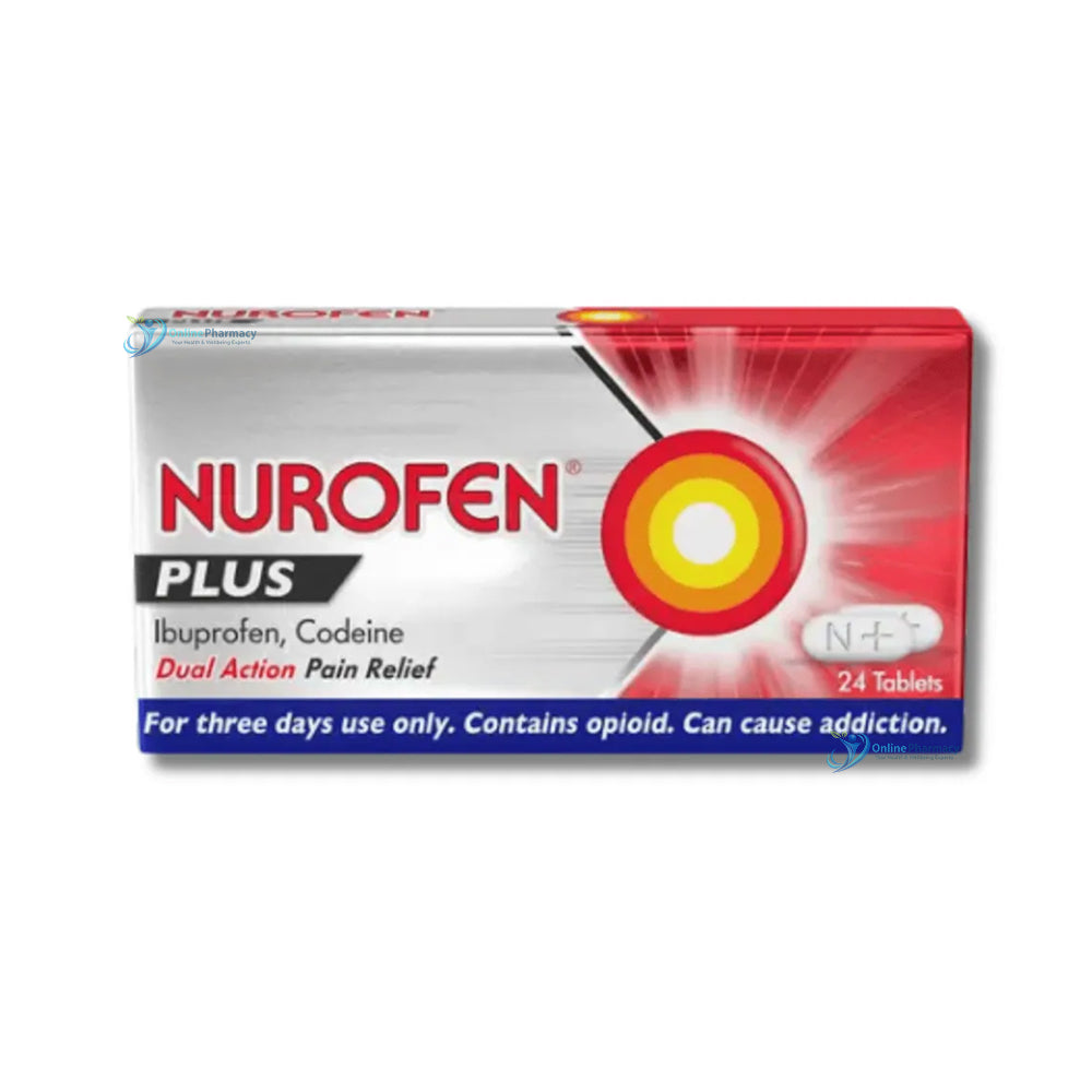 Nurofen Plus Pain Relief Tablets - 12/24 Pack