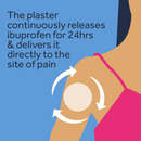Nurofen Durance Ibuprofen 200g Medicated Plaster - 2/4 Pack