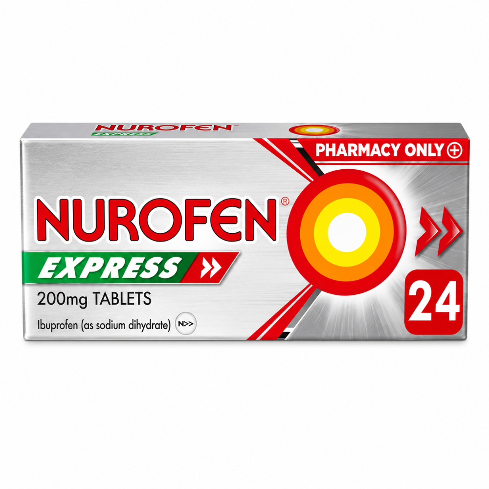 Nurofen Express 200mg Ibuprofen Tablets - 24 Pack